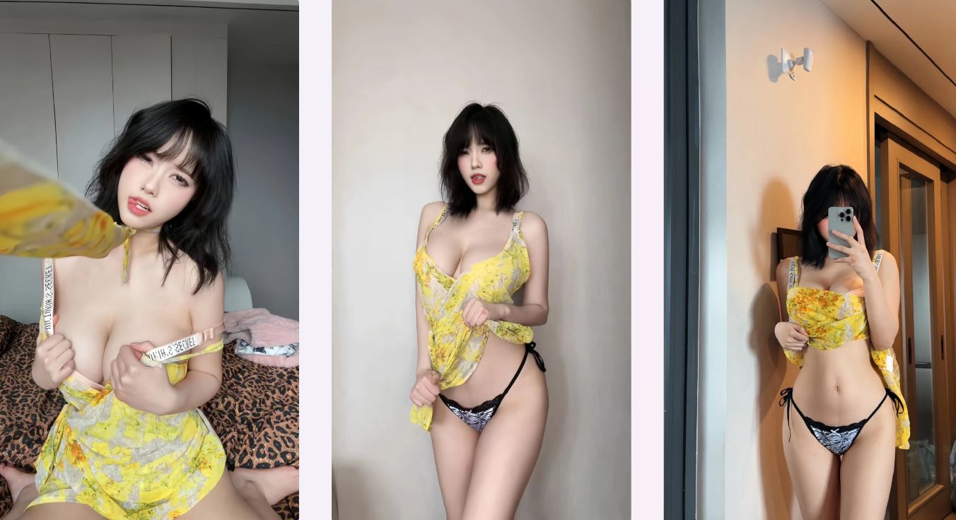 琳铛铛 微蜜圈-琳铛铛-夺命黄色战袍-X姬妹写真网